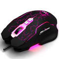  Batknight/dazzle customized macro programming backlight game mouse feel super Wrangler wired USB computer big mouse personality breathing light LOL T3200 black wing version