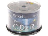 Maxell 银盘系列CD-R 48X 700MB（50片桶装）
