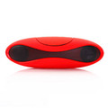  Ansov rugby bluetooth speaker mini portable wireless audio handsfree call card fashion sports red