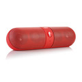  Ansov Bluetooth speaker computer speaker audio card speaker audio wireless speaker portable outdoor mini speaker capsule audio red