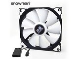  Side to seven F120E white color lamp version 3 fans+mounting screws