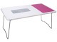  Daho DH-S02 dual fan laptop desk (light pink)