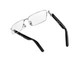  Sound width smart glasses large/silver half frame
